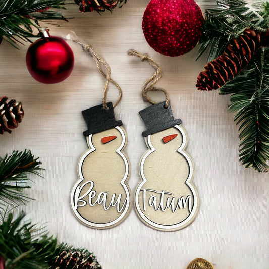 Snowman ornament