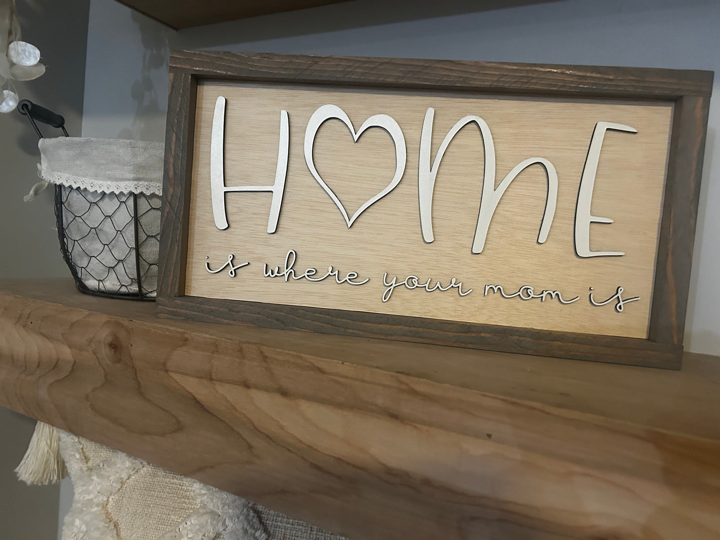 Home is where your mom is